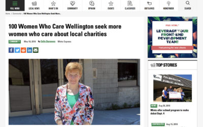 Media Coverage: 100WWC Rural Wellington in the Minto Express